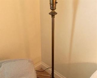 vintage brass lamp