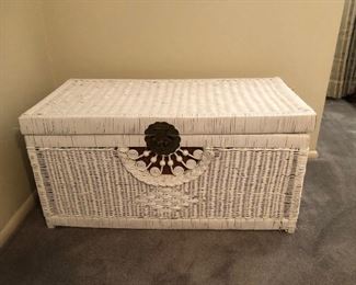 wicker trunk cedar blanks inside $65.