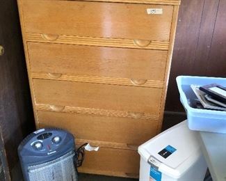 vintage dresser for garage storage, it was used for Christmas decorations !!!!