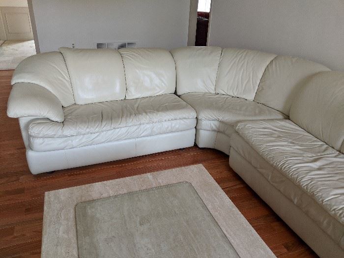 $125 White sectional
