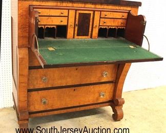  ANTIQUE Birdseye and Cherry Empire Butlers Desk in the Original Finish

Auction Estimate $200-$400 – Located Inside 