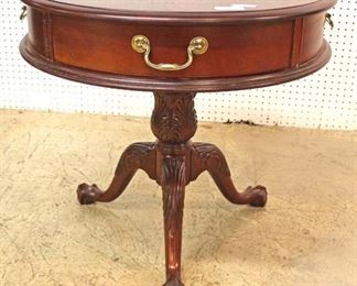  SOLID Cherry “Pennsylvania House Furniture” Ball and Claw Chippendale Style Drum Table

Auction Estimate $100-$300 – Located Inside 