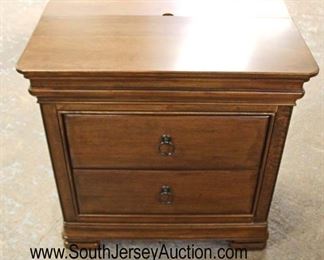  NEW Contemporary “Pennsylvania House Furniture” Mahogany Finish 3 Drawer Night Stand with USB Ports and Electrical Outlets

Auction Estimate $100-$200 – Located Inside 