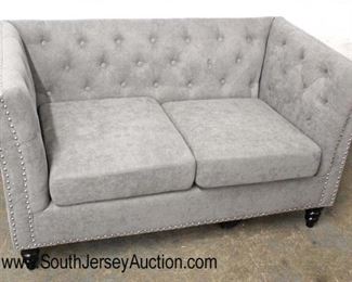  NEW Grey Velour Button Tufted Loveseat

Auction Estimate $200-$400 – Located Inside 