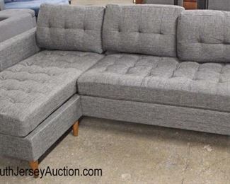  NEW Grey Upholstered Button Tufted Modern Design Sofa Chaise with Storage

Auction Estimate $400-$800 – Located Inside 