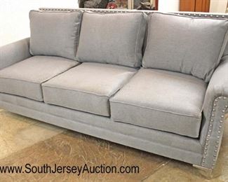  NEW Upholstered Grey Contemporary Sofa with Tack Decorations

Auction Estimate $300-$600 – Located Inside 