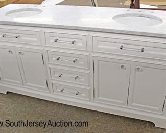  NEW 72” “Water Creation” Marble Top Double Sink 4 Drawer 4Door Bathroom Vanity

Auction Estimate $400-$800 – Located Inside 