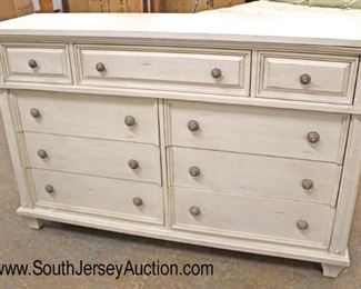  NEW Contemporary White Distressed 9 Drawer Dresser

Auction Estimate $200-$400 – Located Inside 