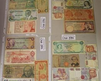  Selection of Foreign Paper Money

Auction Estimate $5-$20 – Located Glassware 