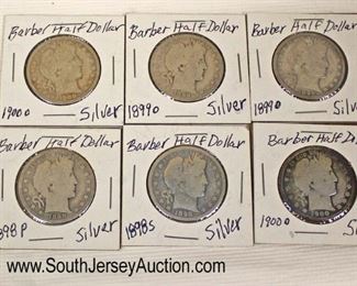  Selection of Silver Half Dollars

Auction Estimate $5-$10 ea. – Located Glassware 
