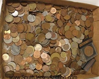  Large Box Lot of Foreign Coins

Auction Estimate $10-$30 – Located Glassware 
