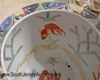  Asian “Winterthur” Paint Decorated Planter

Auction Estimate $40-$80 – Located Glassware 