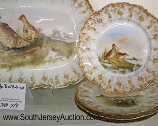  NICE 19th Century 7 Piece “Tressemann and Vogt Limoges” France Porcelain Game Set

Auction Estimate $300-$800 – Located Glassware 