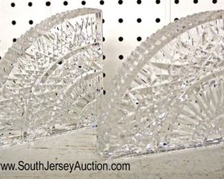  PAIR of Cut Glass Bookends

Auction Estimate $20-$50 – Located Glassware 