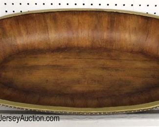  QUALITY Decorator Large Brass Wrap Center Bread Bowl

Auction Estimate $50-$100 – Located Glassware 