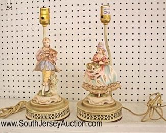  PAIR of French Style Porcelain Figural Boudoir Lamps

Auction Estimate $50-$100 – Located Glassware 