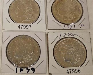  Selection of Silver Morgan Dollars

Auction Estimate $20-$50 – Located Glassware 