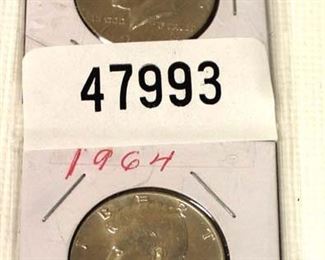  2 Kennedy Silver Half Dollars

Auction Estimate $10-$30 – Located Glassware 