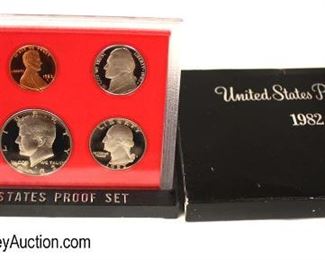  U.S. 1982 Proof Set

Auction Estimate $5-$20 – Located Glassware 
