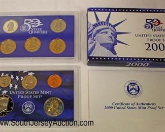  2000 U.S. Mint Proof Set 50 State Quarters

Auction Estimate $5-$20 – Located Glassware 