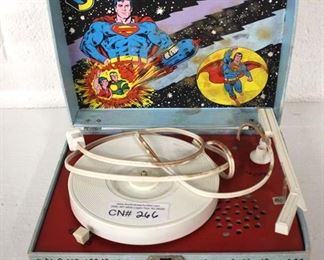  VINTAGE Superman Traveling Phonograph

Auction Estimate $50-$100 – Located Glassware 