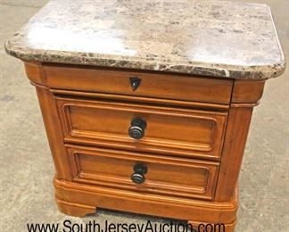  Marble Top “Cindy Crawford Home” 3 Drawer Mahogany Contemporary Night Stand

Auction Estimate $50-$100 – Located Inside 
