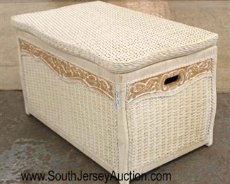  5 Piece “Jamaica Collection Exclusively For Pier 1” Wicker Bedroom Set including Chair, 2 Drawer Night Stand, Lift Top Storage Box, Armoire and Twin Size Bed – may be offered separate

Auction Estimate $200-$400 – Located Inside 
