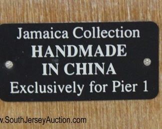  5 Piece “Jamaica Collection Exclusively For Pier 1” Wicker Bedroom Set including Chair, 2 Drawer Night Stand, Lift Top Storage Box, Armoire and Twin Size Bed – may be offered separate

Auction Estimate $200-$400 – Located Inside 