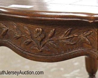  Oak Country French “Century Furniture” Carved One Drawer 2 Tier Lamp Table

Auction Estimate $100-$200 – Located Inside 