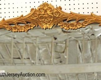  QUALITY French Carved Gold Decorator Mirror

Auction Estimate $100-$300 – Located Inside 