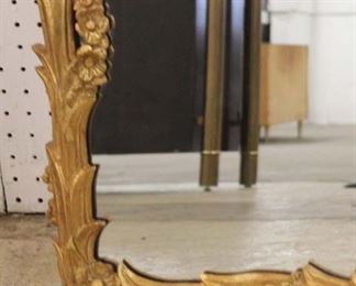  QUALITY French Carved Gold Decorator Mirror

Auction Estimate $100-$300 – Located Inside 