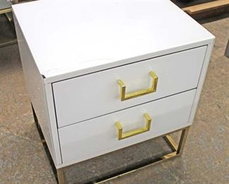  NEW Modern Design Glass Top 2 Drawer Night Stand

Auction Estimate $20-$50- Located Dock 