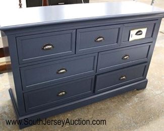  NEW 7 Drawer Greyish Blue Low Chest

Auction Estimate $100-$300 – Located Inside 