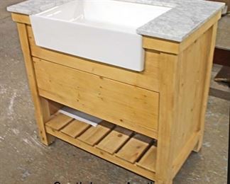  NEW 36” Marble Top Farm Style Bathroom Vanity with Rustic Finish

Auction Estimate $300-$600 – Located Inside 