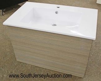  NEW “Cutler” 30” Modern Design Floating Bathroom Sink

Auction Estimate $100-$300 – Located Inside 