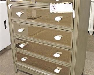  NEW Mirrored Front 3 over 4 High Chest

Auction Estimate $200-$400 – Located Inside

  