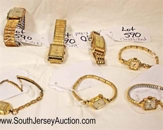  Selection of Gold Filled Men and Ladies Watches

Auction Estimate $20-$80 – Located Glassware 