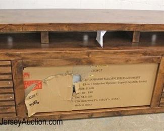  NEW Rustic Style 2 Door Media with 42” Infrared Electric Fireplace Insert

Auction Estimate $200-$400 – Located Inside 