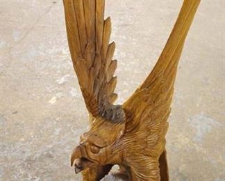  Wood Carved Eagle approximately 2’ Tall

Auction Estimate $50-$100 – Located Inside 