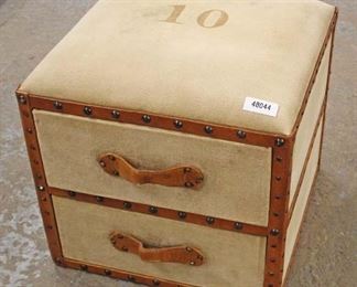  Multi-Purpose STOOL with 2 Drawers in the Canvas and Leather

Auction Estimate $50-$100 – Located Inside 
