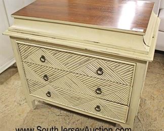 Decorator 4 Drawer Natural Finish Top Chest

Auction Estimate $100-$300 – Located Inside 