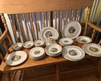 Various Early American Pattern China