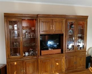 Gorgeous Wall Unit - over 10ft. long
