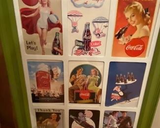 Coca Cola postcards