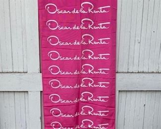 Perfume promotional banner Oscar de la Renta