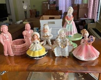 Various figurines