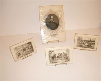 ANTIQUE CIVIL WAR ENGRAVING PRINTS