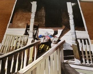 One of many wonderful pieces of artwork