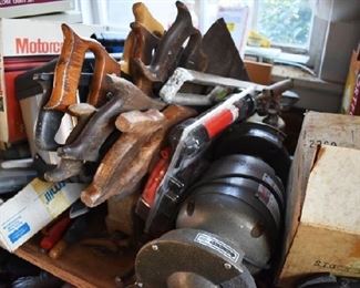 Numerous hand saws