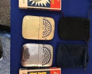 Amazing Vintage Pocket Warmers with Peacock Design. Two in box and 2 in their individual bags. This is just the beginning.